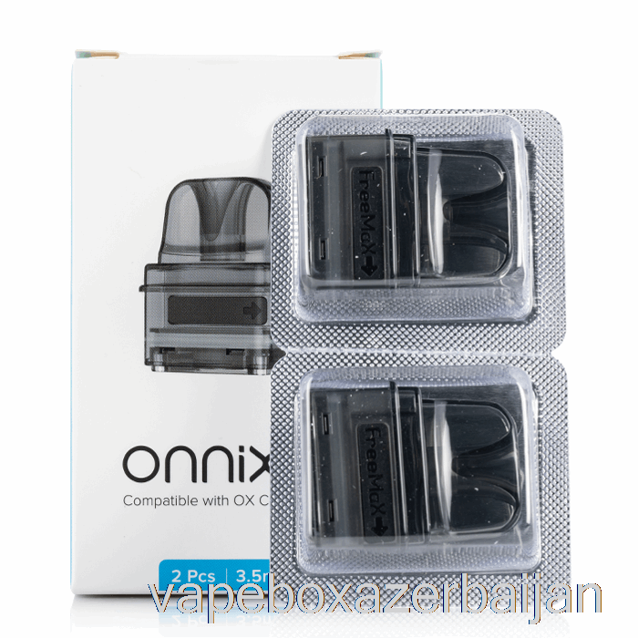 Vape Box Azerbaijan Freemax ONNIX Replacement Pods 3.5ml Refillable Pod